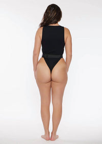 Circular Path - High Cut Bodysuit