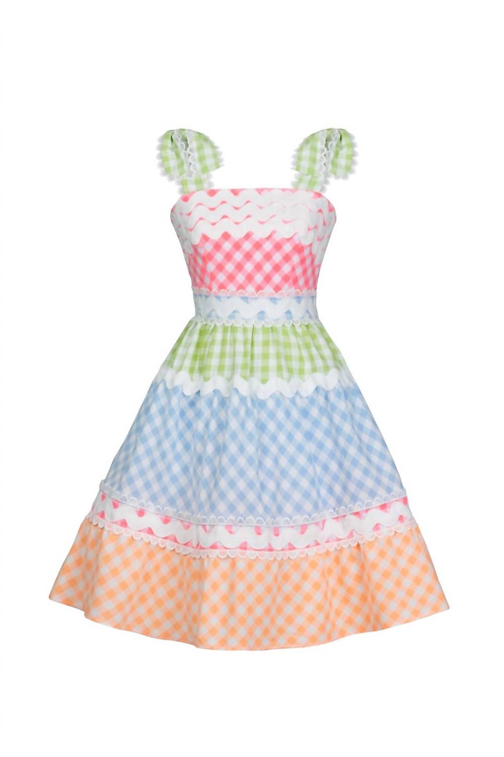 Celia B - Jade Short Vichy Dress
