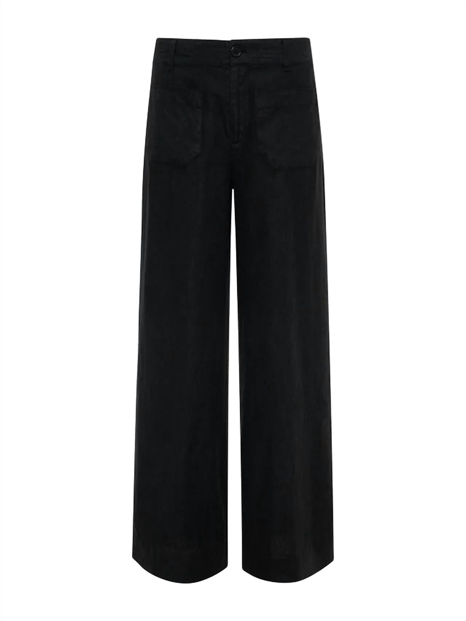 Sanctuary - The Linen Marine Wide Leg Pant