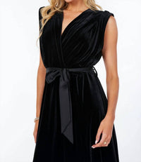 Bishop + Young - Luxe Velvet Aeries Wrap Dress