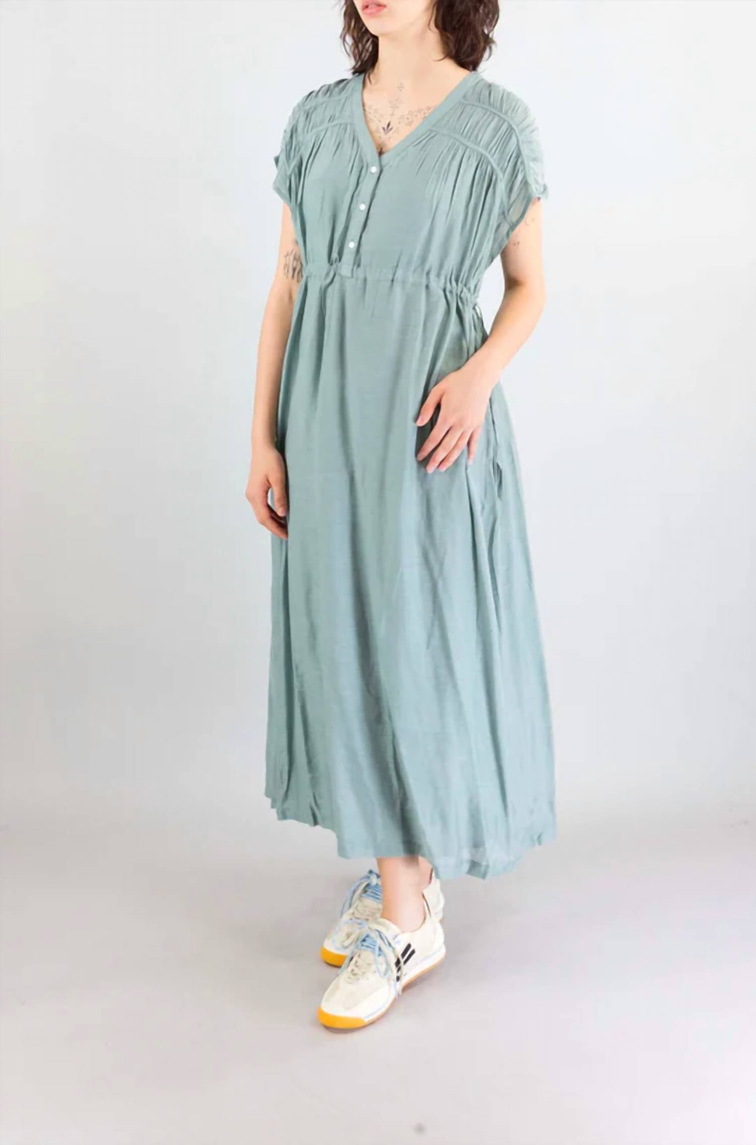 Maison Hotel - Agnes Buttoned Cinched Dress