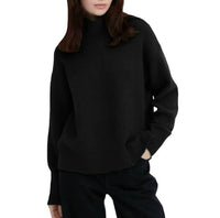 Silver Jeans Co - Mockneck Loose Fit Pullover Sweater - Plus