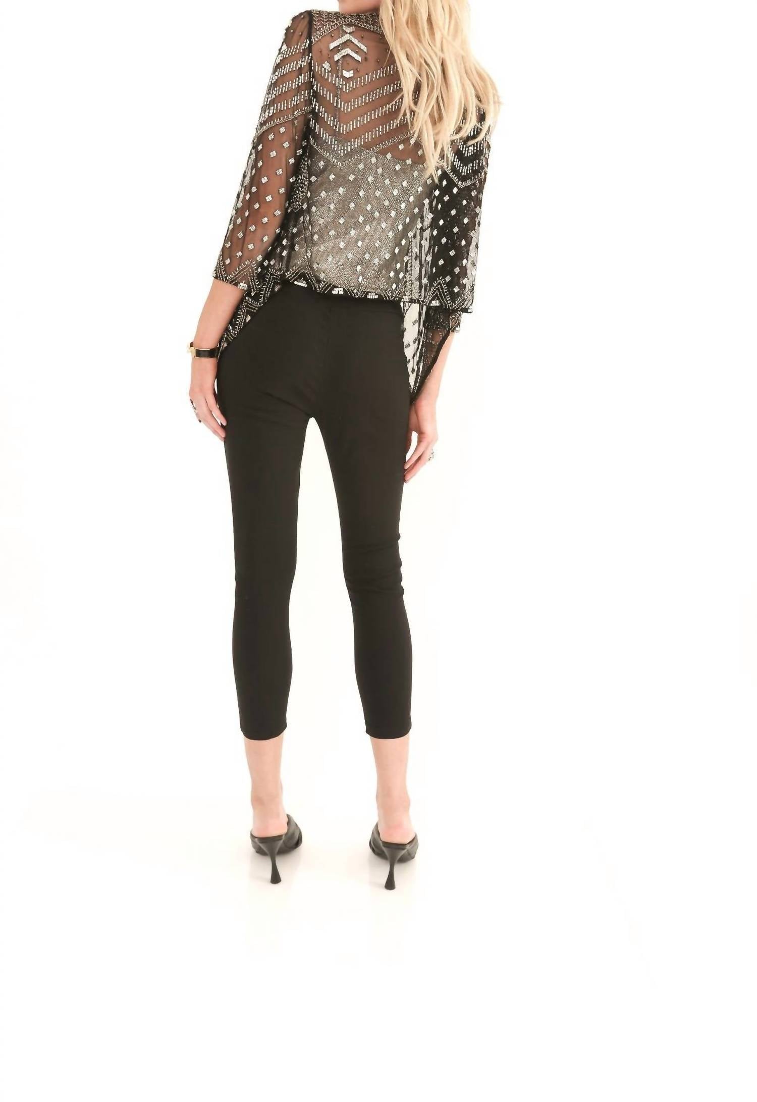 Malibu Road - Janis Beaded Light Jacket