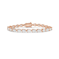 Diana M Jewels - Women's Pear Lab-Grown Diamond Jewelry Bracelet (21.00 Ct) - Signature