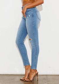 Vibrant M.I.U - A Keeper Ankle Skinny Jeans