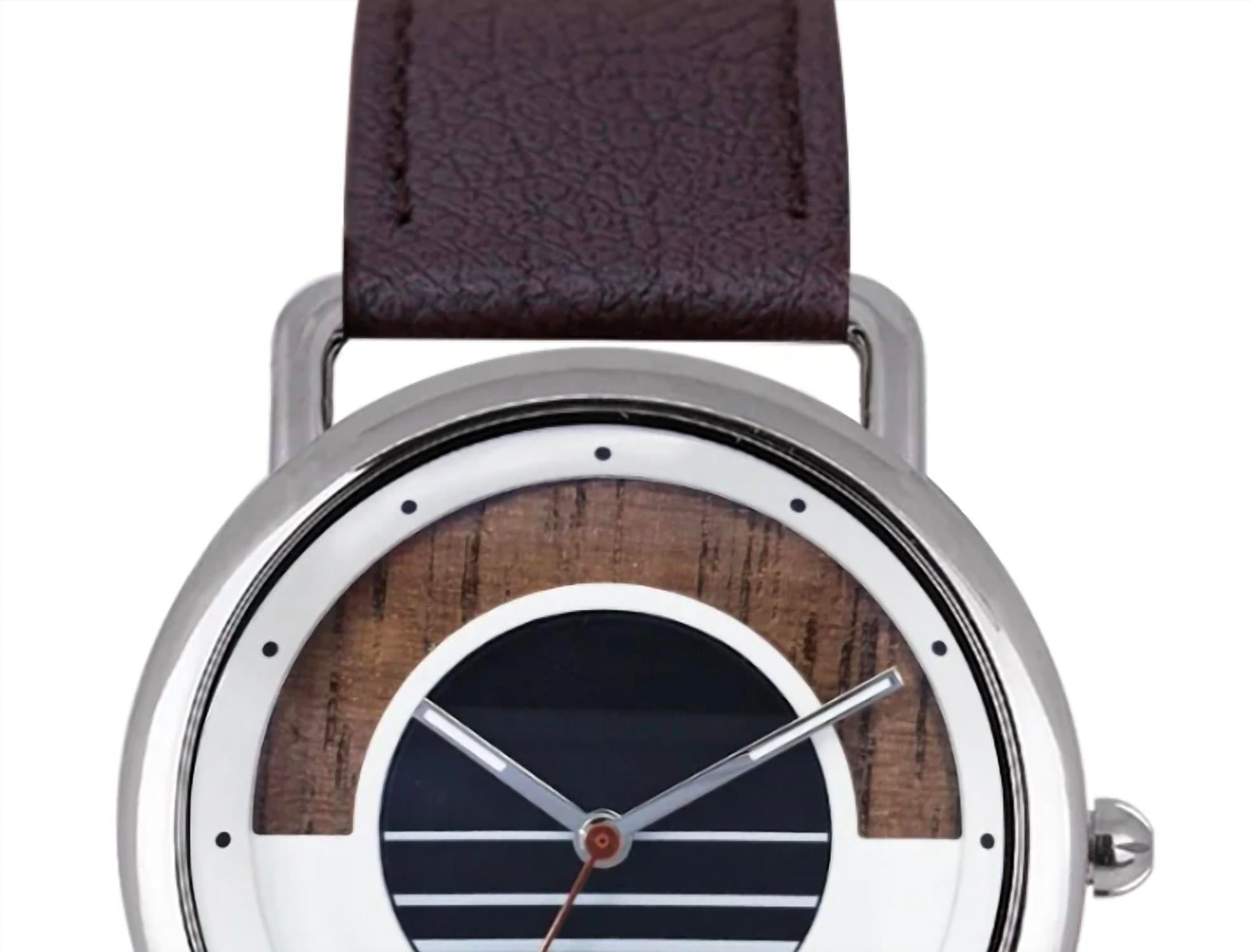 D.W.Y.T. - Men's Eclipse Watch Apple Leather Band