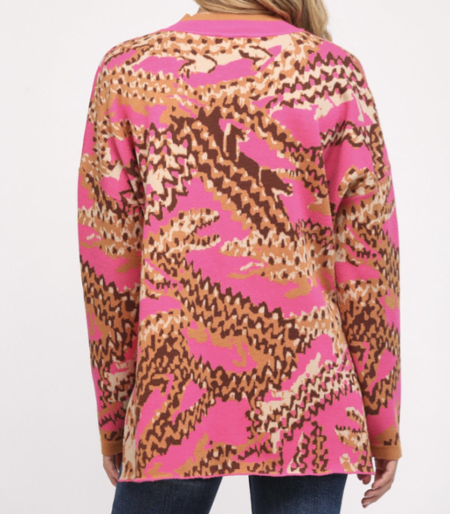 Fate - Animal Print Sweater