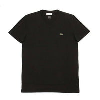 Lacoste - Men's Standard Short Sleeve Pima V-neck Tee