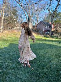 Pearl And Caviar - Daphne Long Sleeve Maxi Dress
