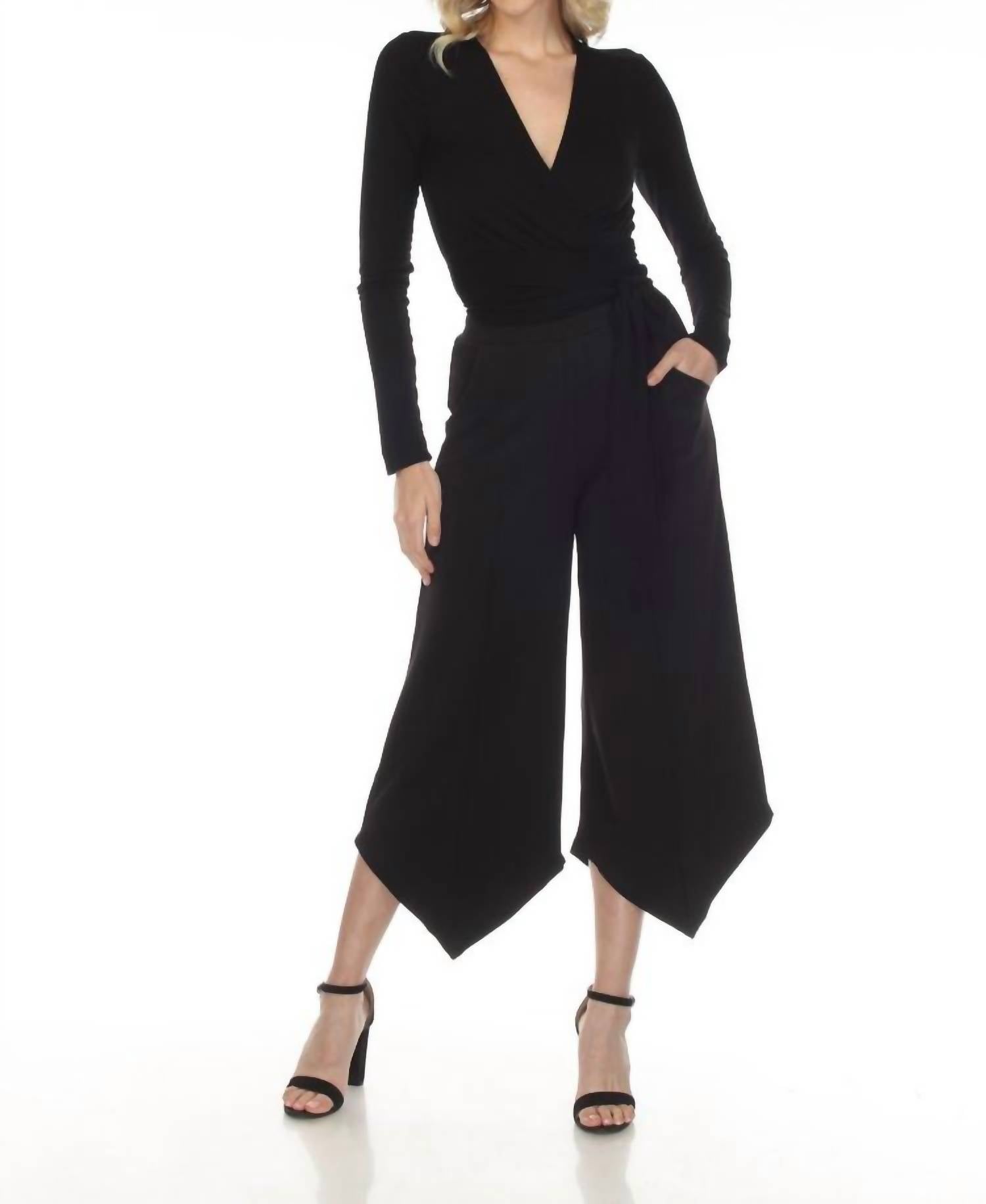 CARNI CROPPED WRAP TOP/JACKET