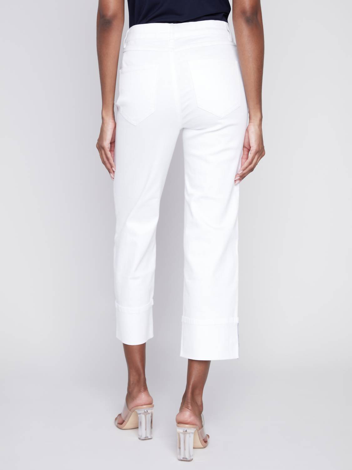 Charlie B - Wide Cuff Ankle Jeans