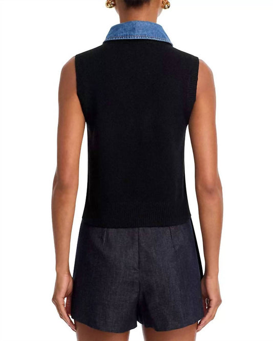 French Connection - Ellie Knit Collared Vest
