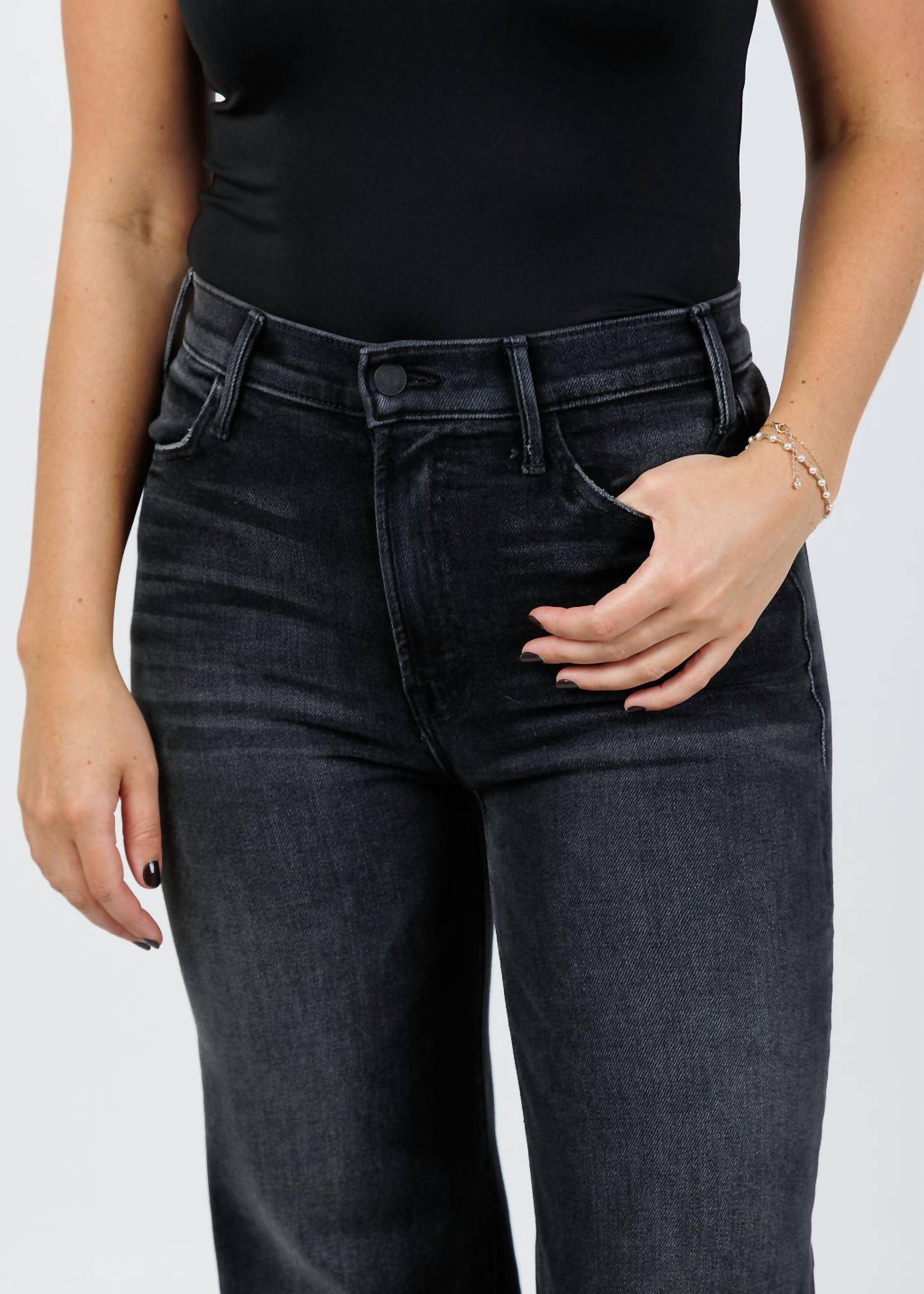 Mother - The Lil Hustler Roller Sneak Jeans