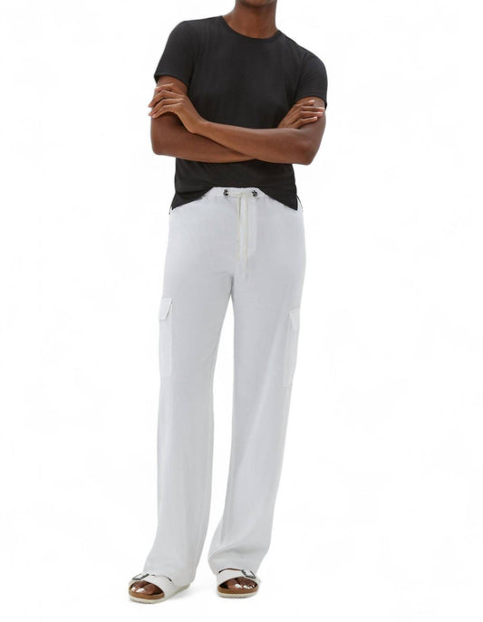 Ecru - SEAVIEW EASY LEG CARGO PANT