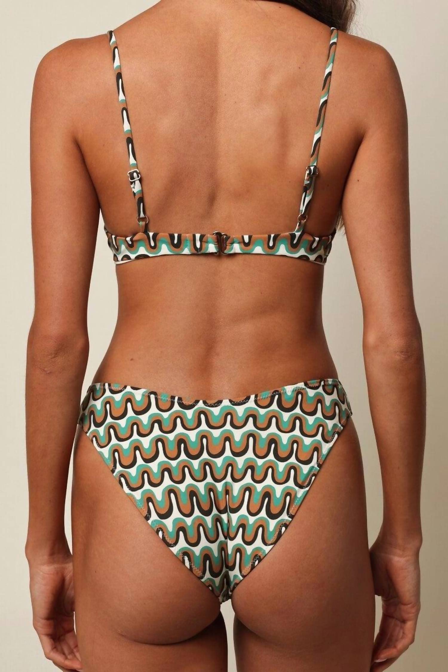 Montce - Lulu Zig-zag Stitch Bikini Bottom