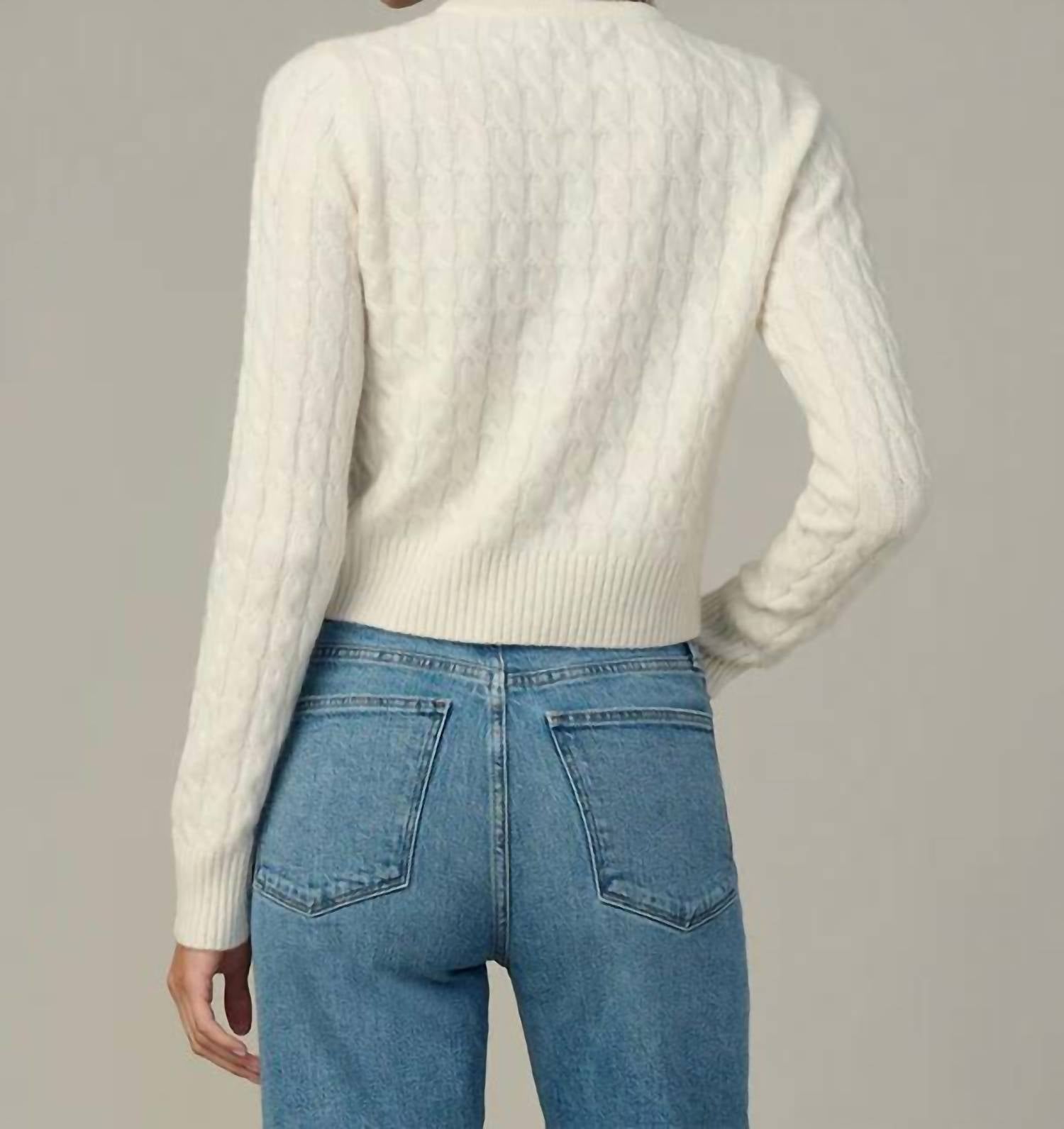 Joe'S Jeans - Cable Dani Cashmere Cardigan