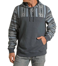 Rock & Roll Denim - Printed Terry Hoodie