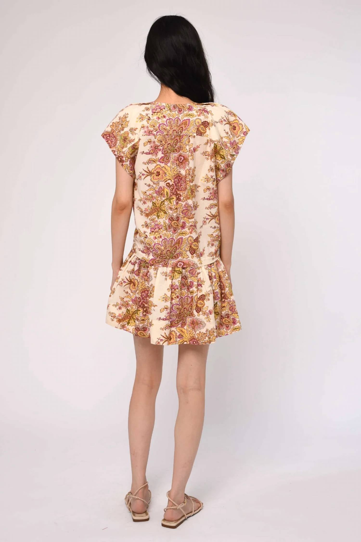 Love The Label - Rae V-neck Mini Dress