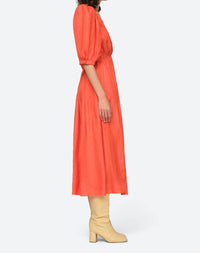 Sea - Roberta Solid Long Sleeve Dress