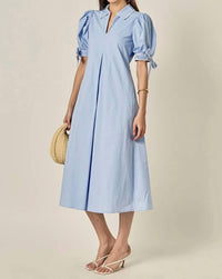 English Factory - Stitch Detailed Midi Dress