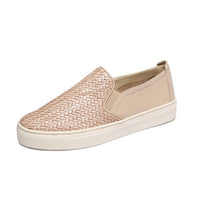 The FLEXX Women's Sneak Name Casual Sneaker in gold - women's sneaker
