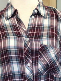Beachlunchlounge - Women's Charley Plaid Button Down Shirt