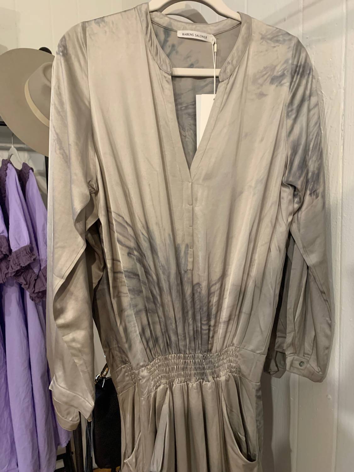Rabens Saloner - Vera Cartwheel Wrap Dress