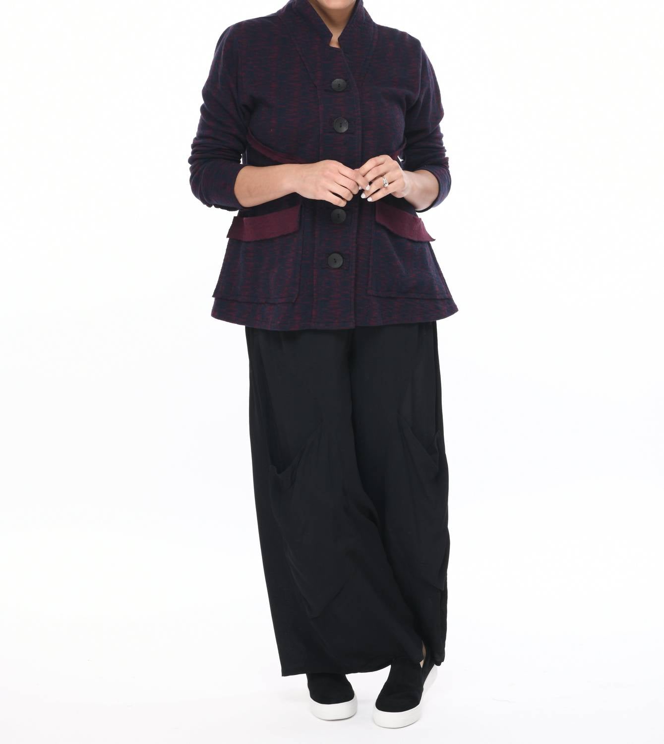 Tulip Clothing - Essie Button Front Jacket