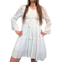 Paani - Solid Mini Dress With Sequence
