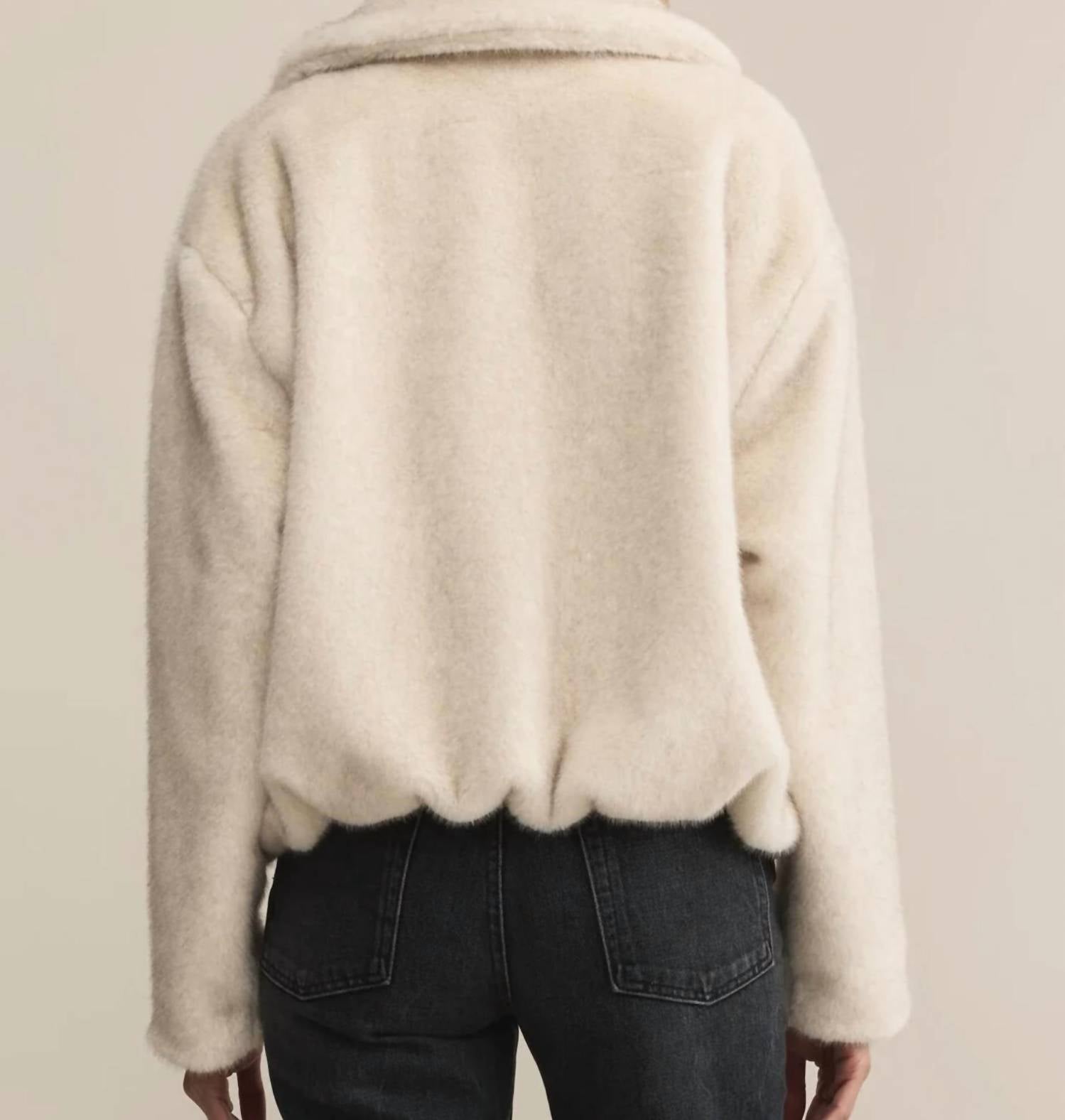 Z Supply - Amethyst Faux Fur Jacket