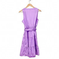 J.Crew - Faux-wrap Sleeveless Mini Dress