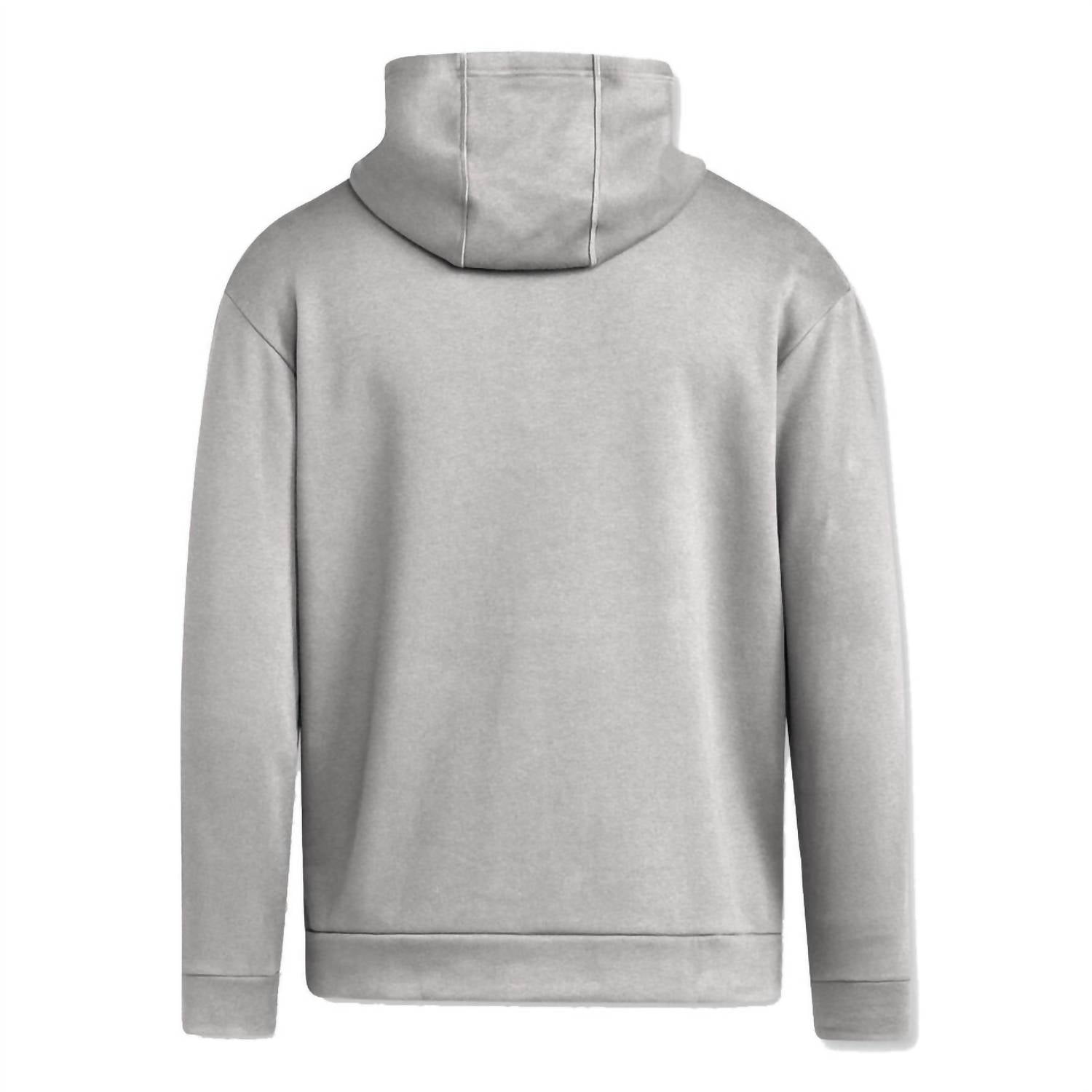 adidas Men's Texas Tech Red Raiders Patrick Mahomes Hoodie in charcoal - men's shirt - detail view