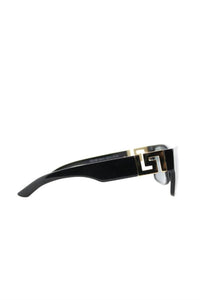 Versace - Square Plastic Sunglasses with Grey Lens