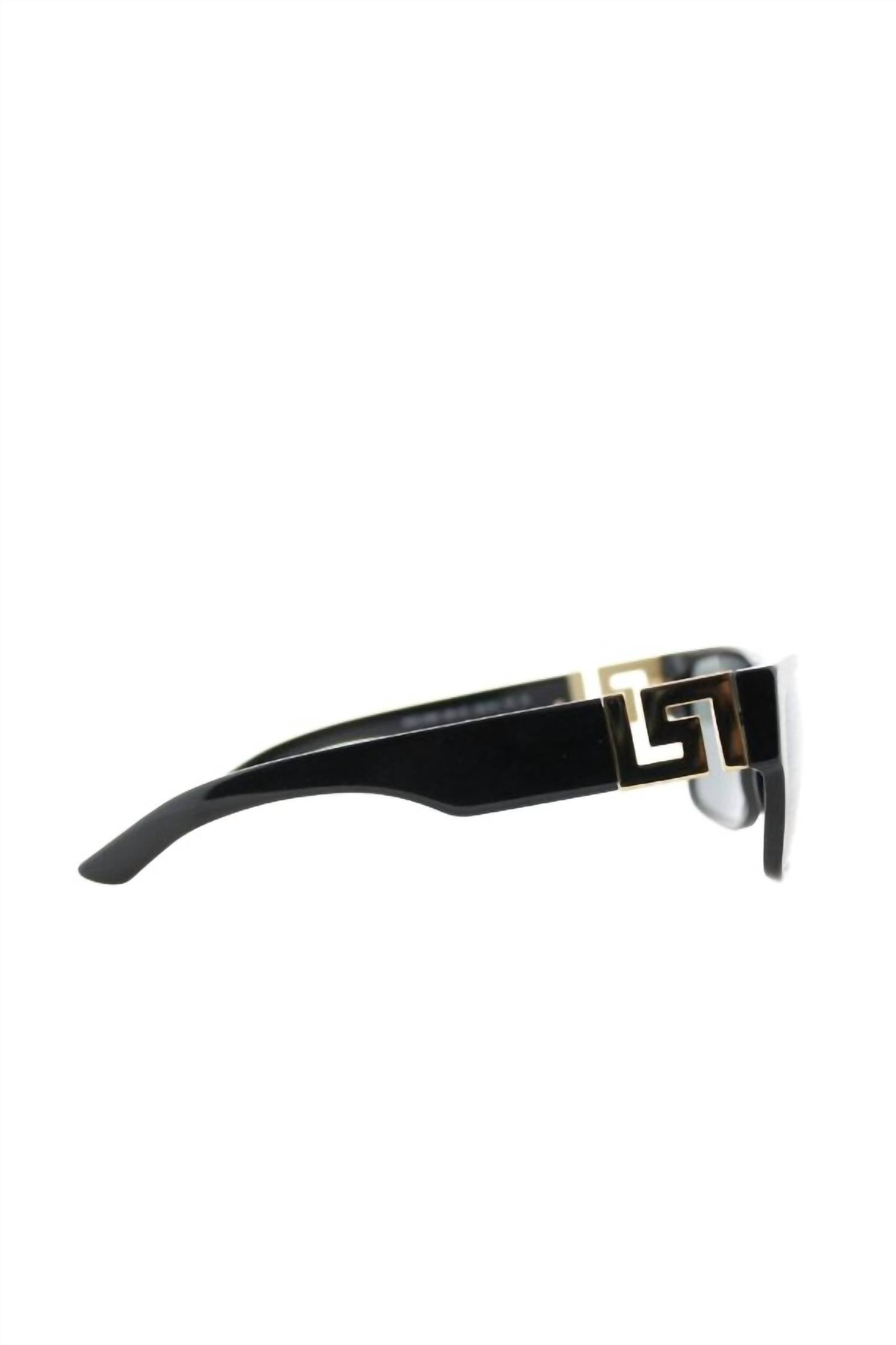 Versace - Square Plastic Sunglasses with Grey Lens