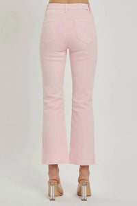 Risen - High Rise Crop Straight Pants