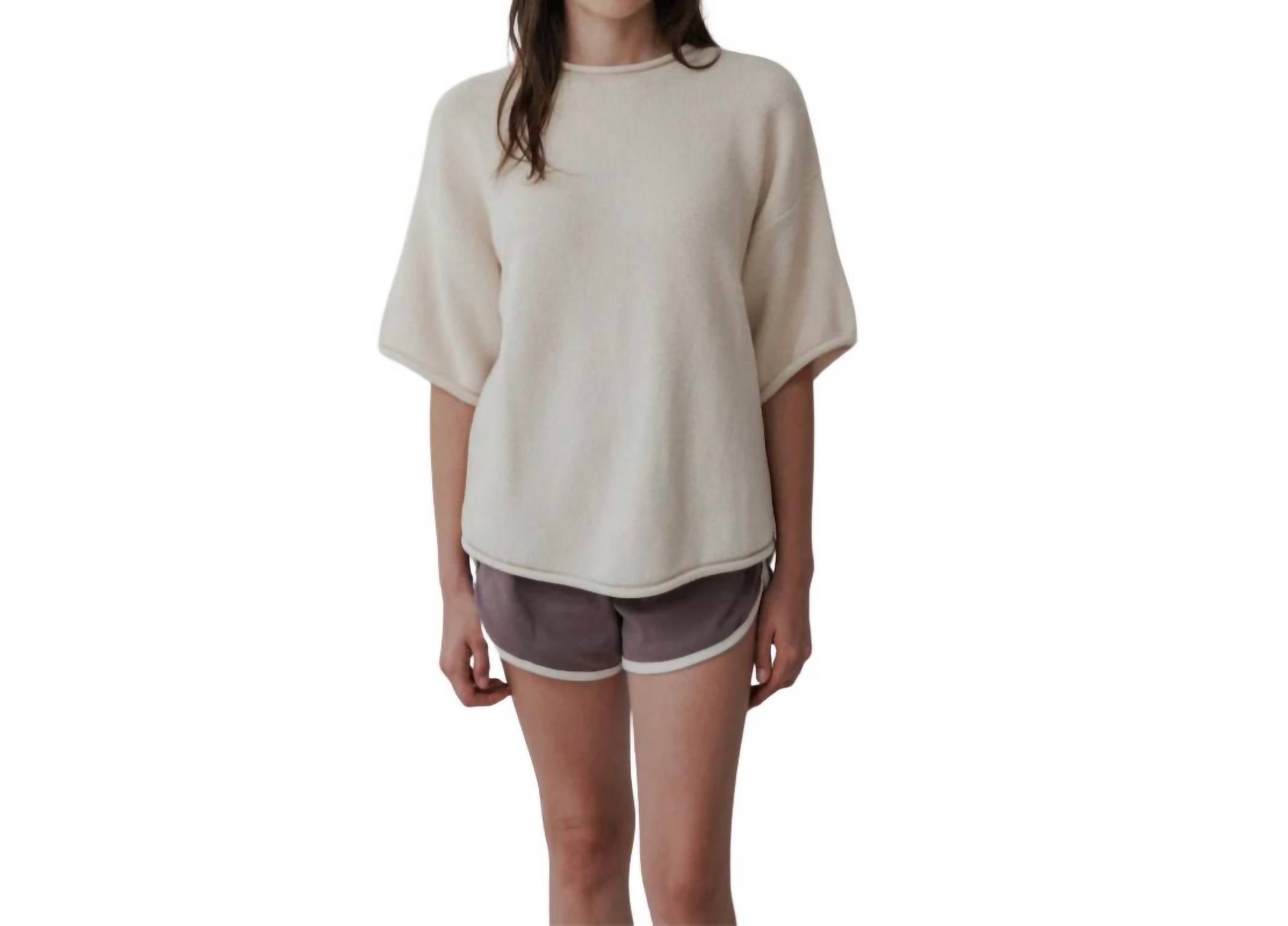 Wol Hide - Seed Short Sleeve Sweater