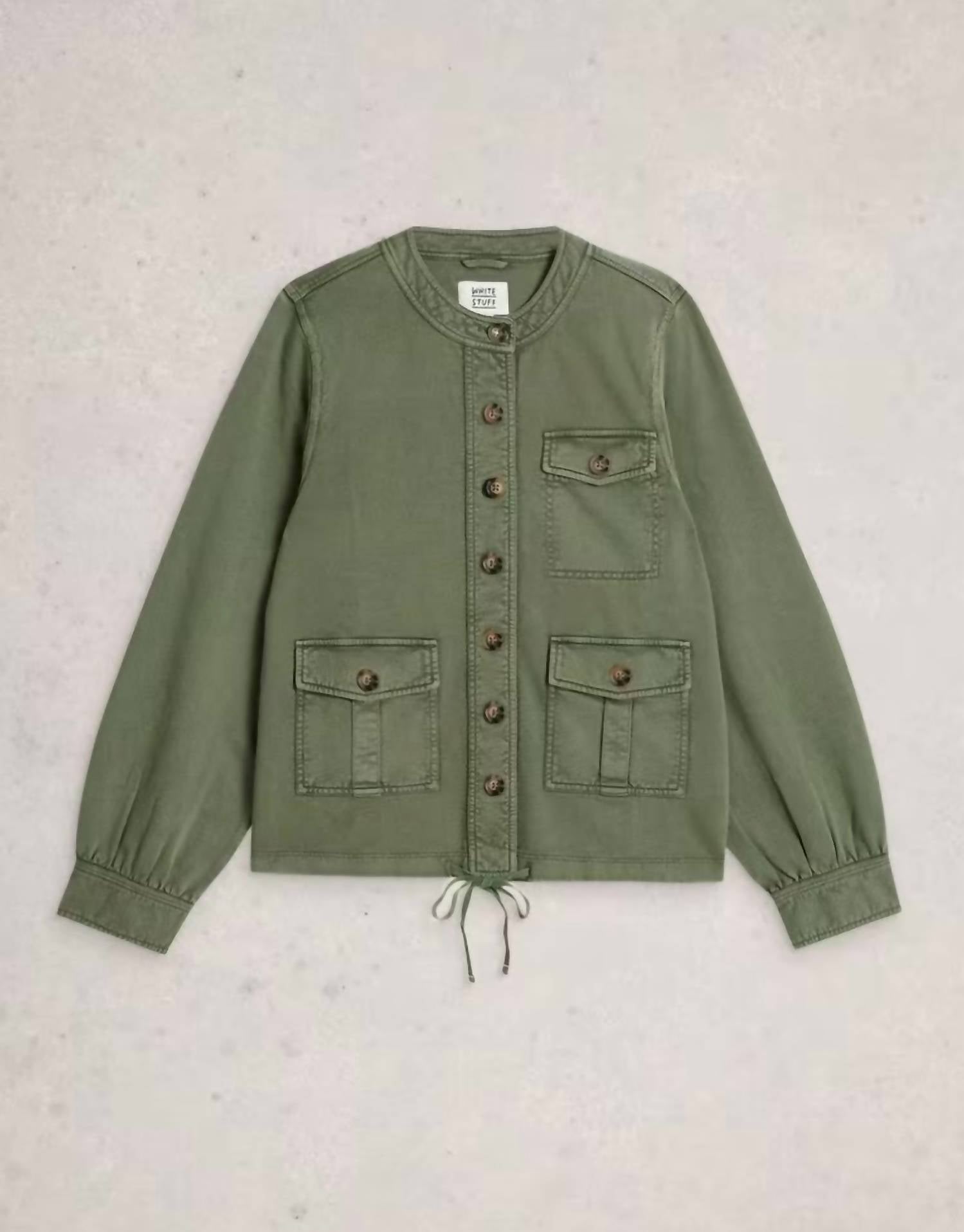 White Stuff - Demi Utility Jersey Jacket
