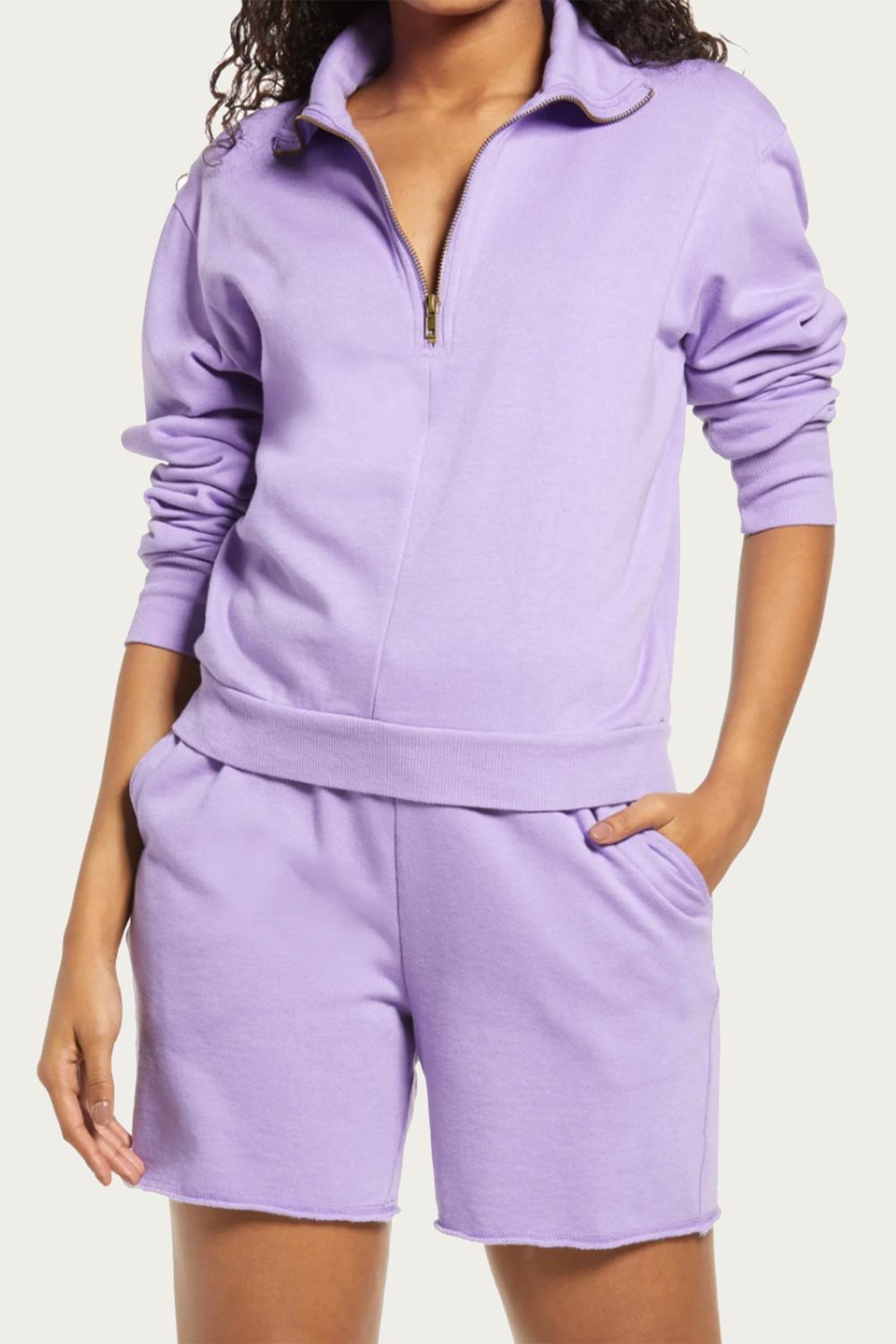 CANON FLEECE HALF-ZIP SWEATSHIRT