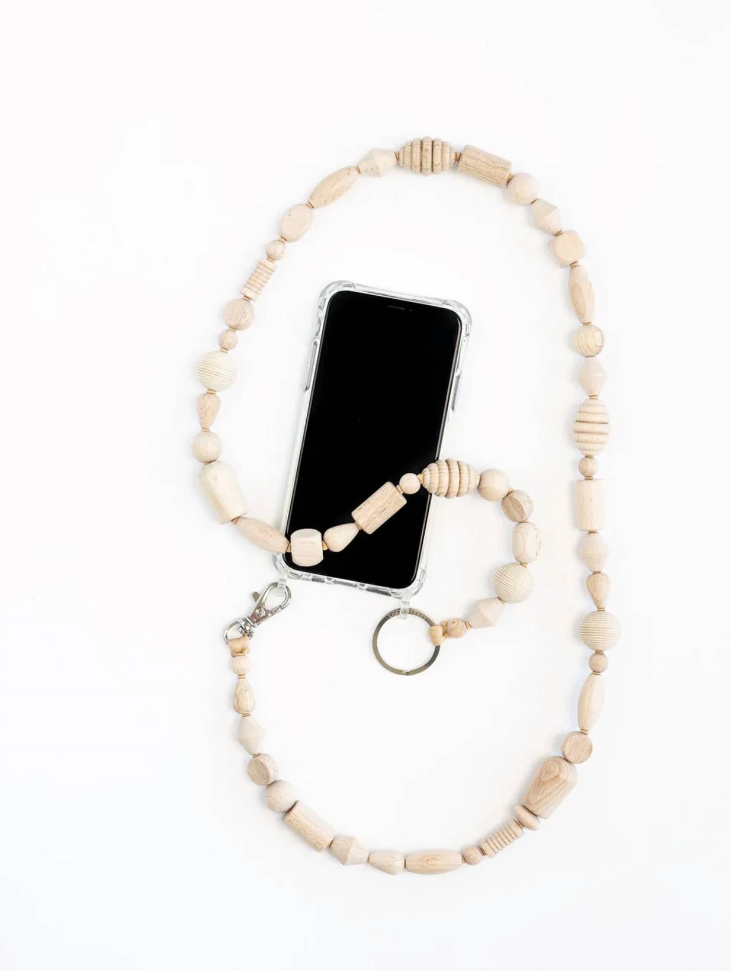 Ina Seifart - Women's Perlemix Crossbody Phone Necklace