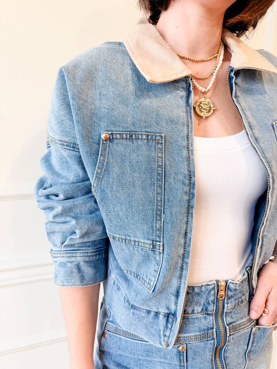 Habitual - Everyday Utility Denim Jacket