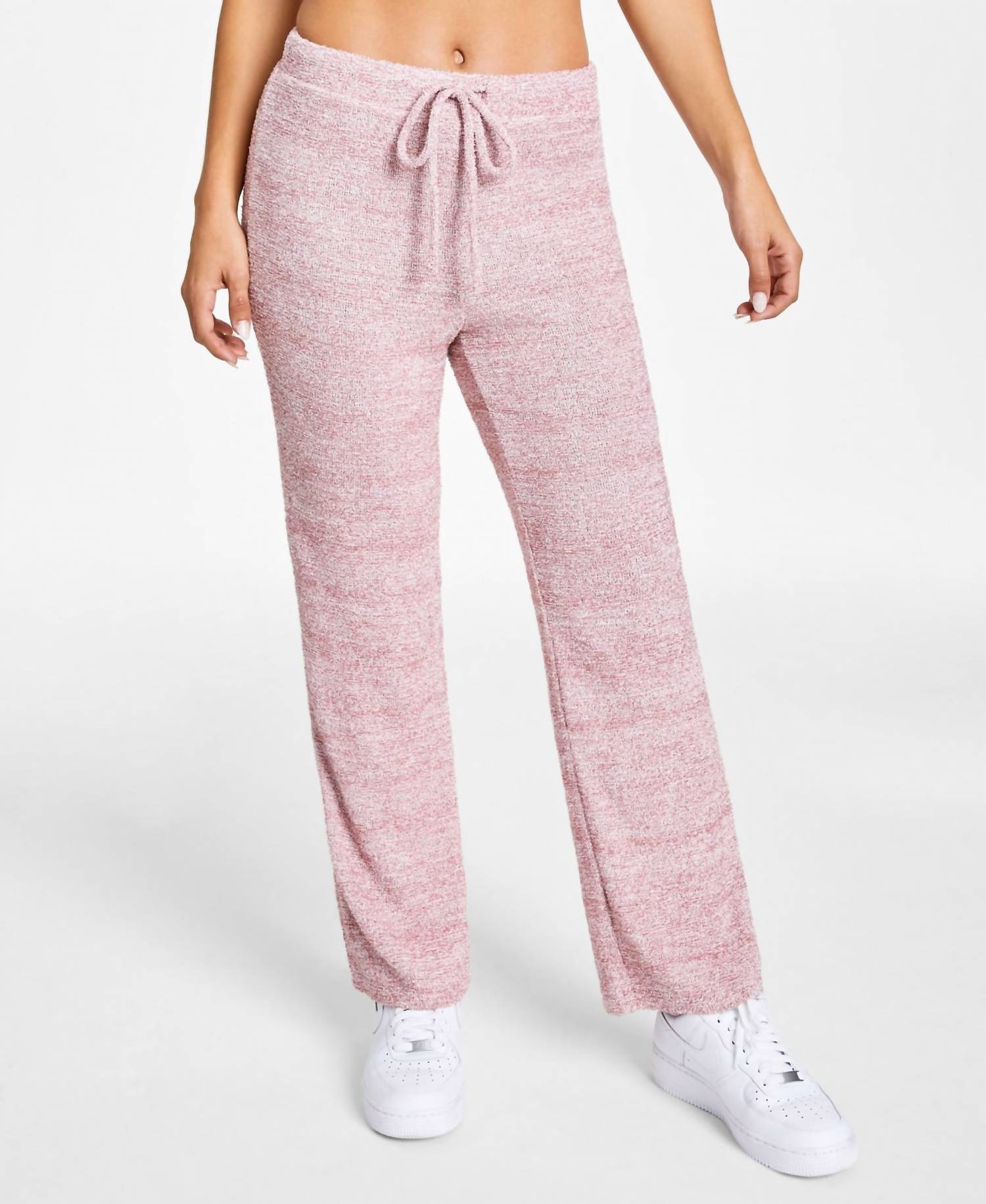 Jenni By Jennifer Moore - Women's Fuzzy Knit Pants