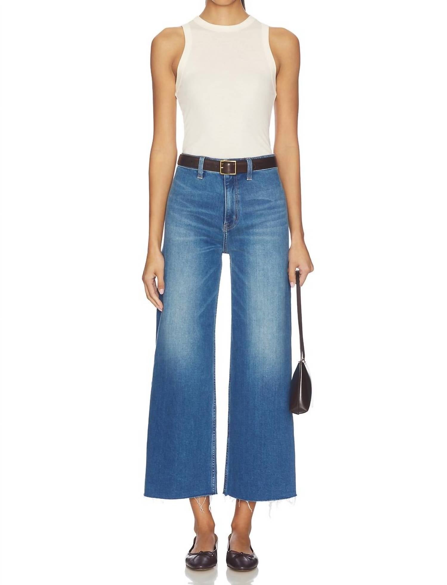 PISTOLA Penny High Rise Wide Jeans in rooftop - women's jeans - view 5