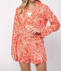 Fate By Lfd - Abstract Print Blazer
