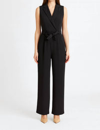 Suncoo - Bold Sleeveless Jumpsuit
