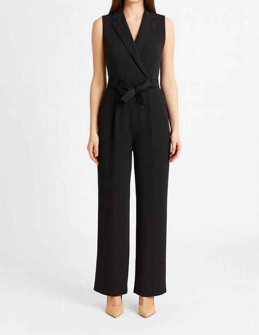 Suncoo - Bold Sleeveless Jumpsuit