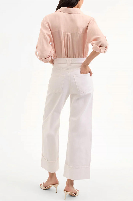 Veronica Beard - Taylor Cropped High Rise Jeans