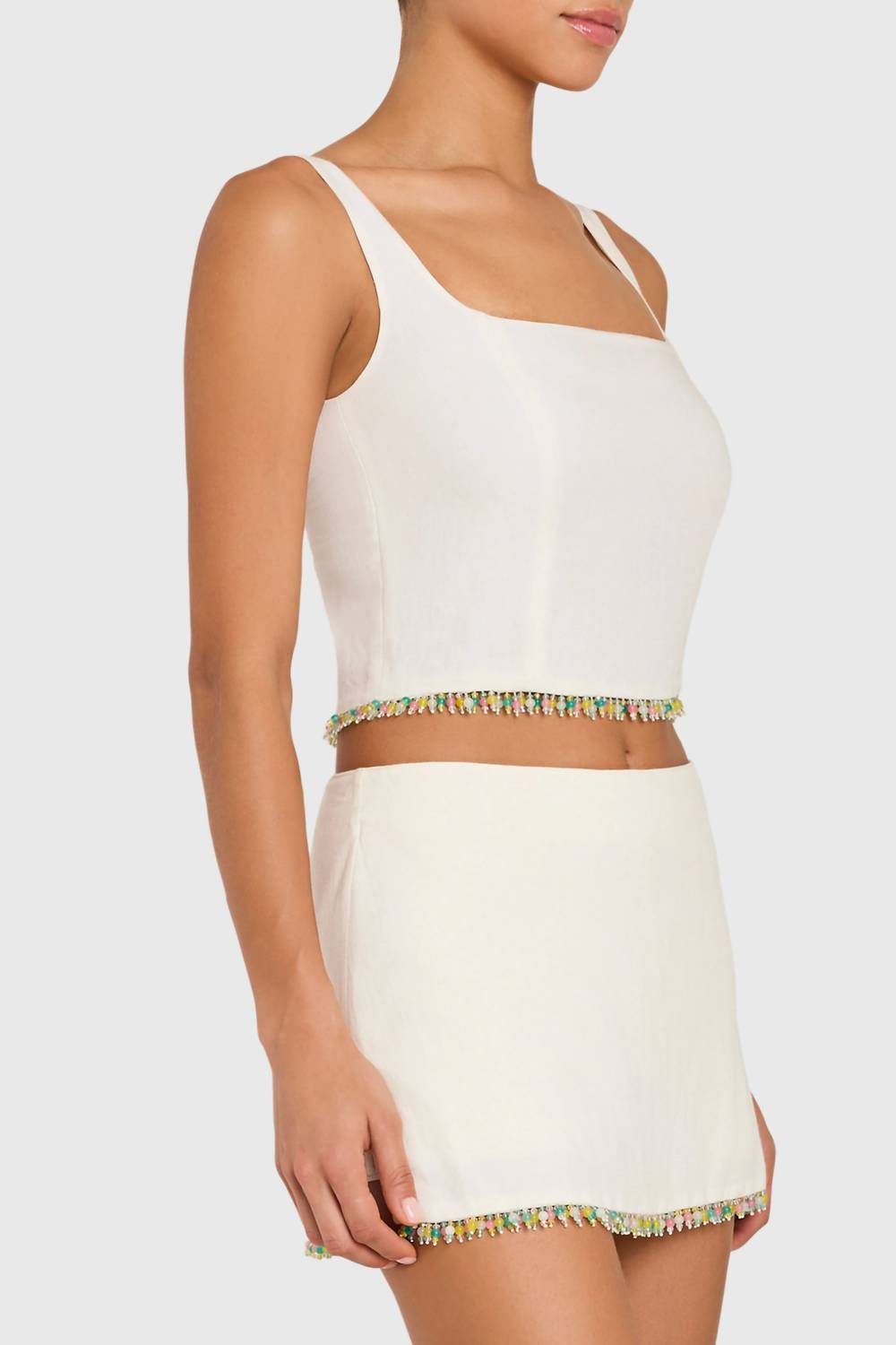 Amanda Uprichard - Jace Square Neck Top