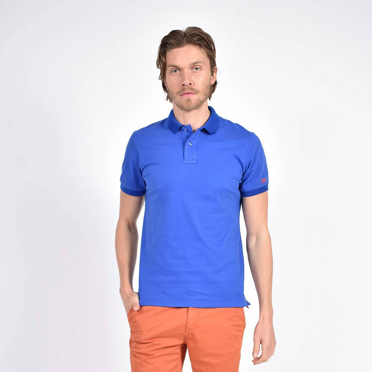 Eight X - Double Sided Colored Paisley Collar Sax Polo