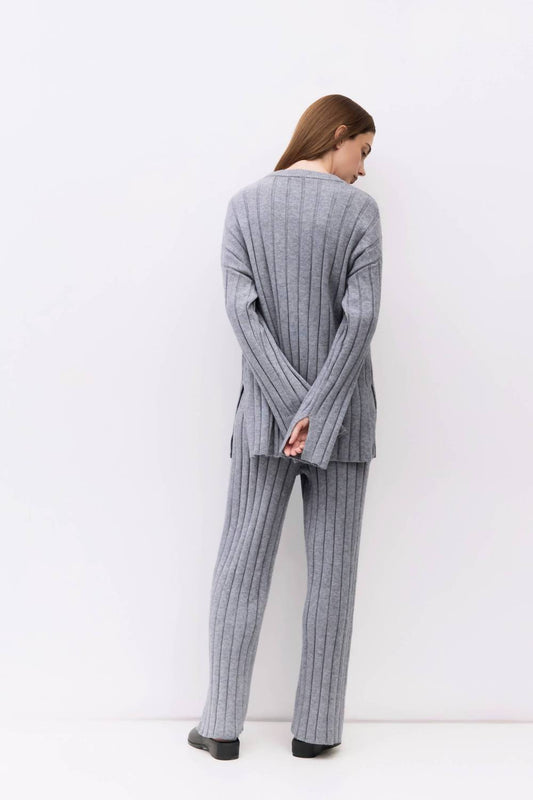 Mod Ref - Dakota Ribbed Knit Lounge Sweater