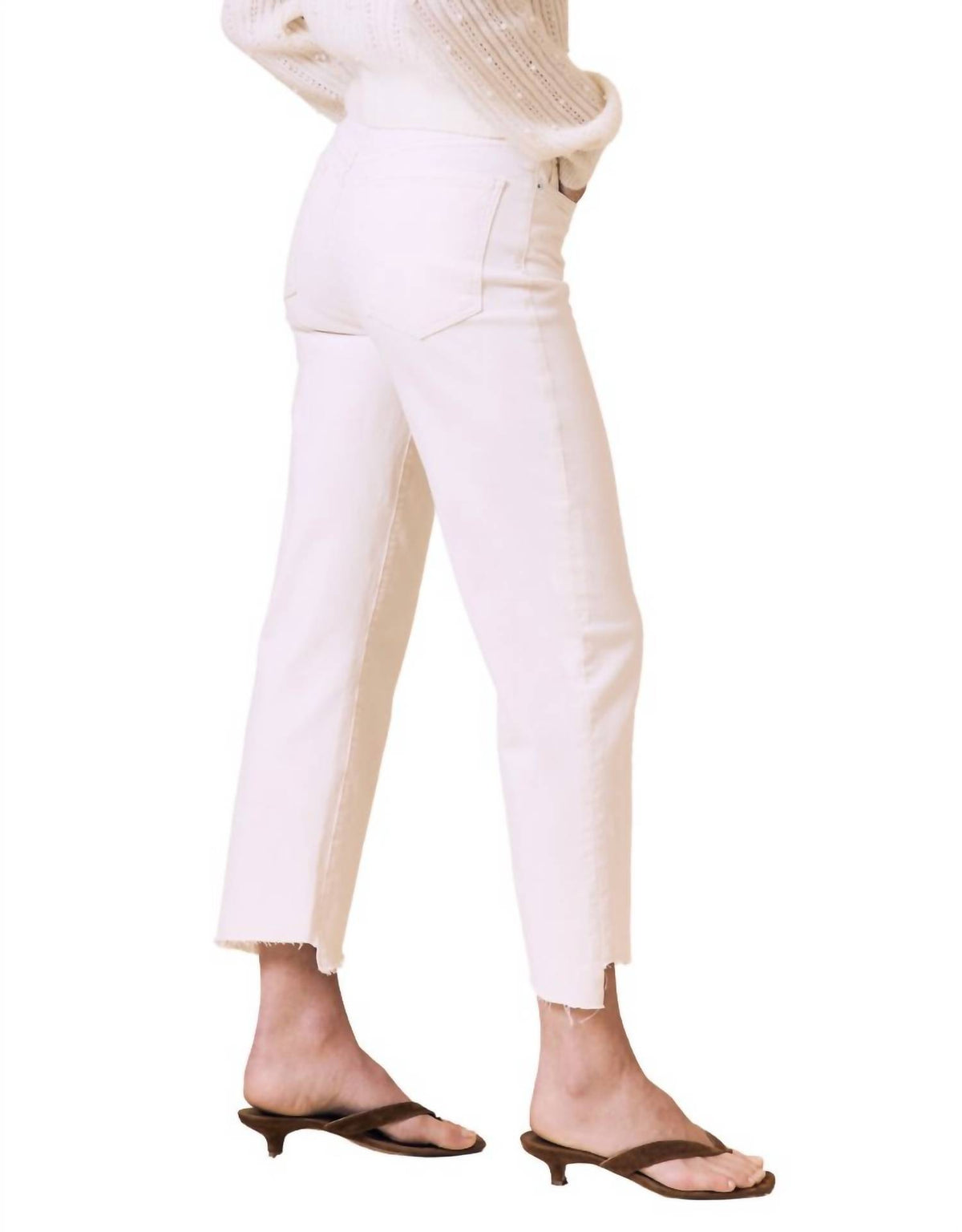 Le Jean - Reworked 90's Straight Ankle High Rise Jeans
